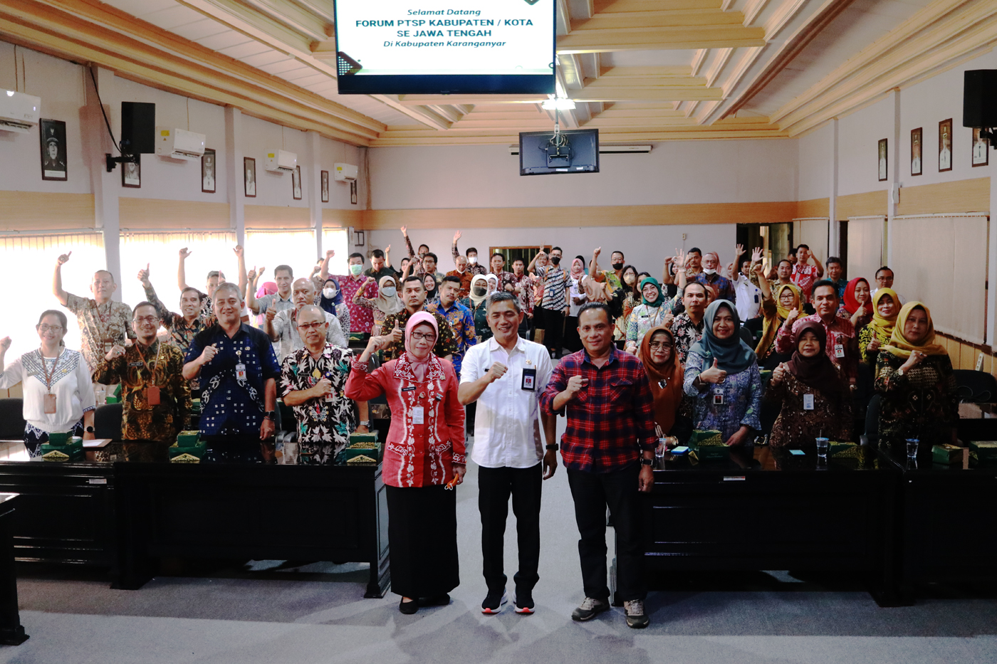 Forum PTSP Kabupaten/Kota Se-Jawa Tengah Tahun 2023 Dilaksanakan Di Kabupaten Karanganyar