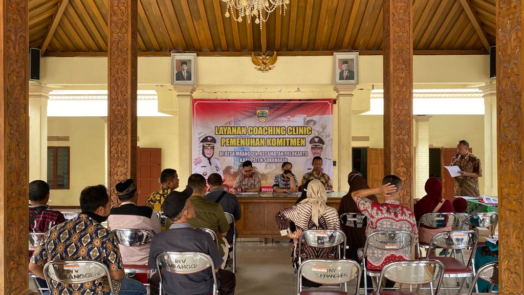 Kegiatan Coaching Clinic di Desa Karangwuni, Kecamatan Polokarto tanggal 6 Juni 2024