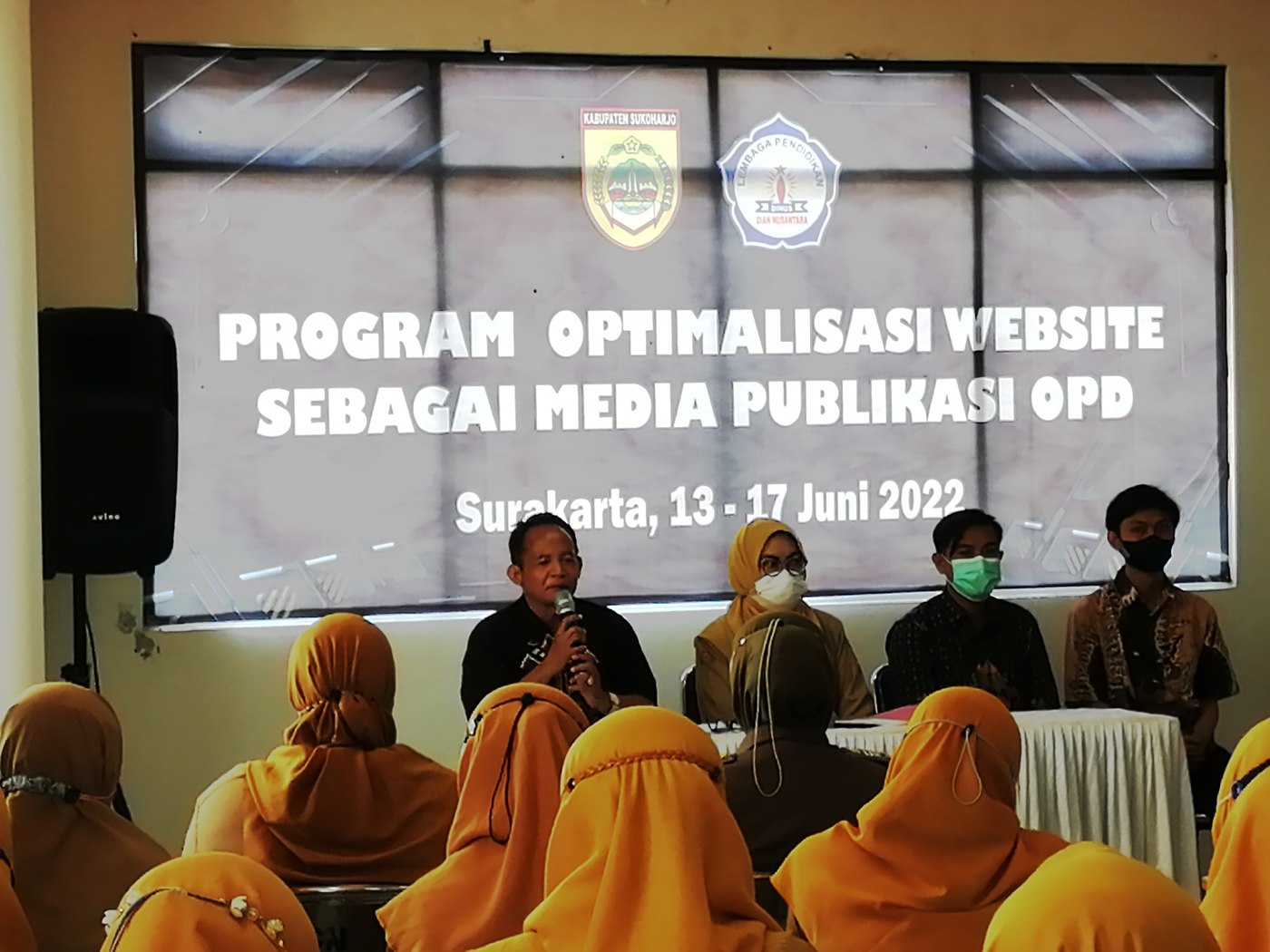 Admin Subdomain DPMPTSP Ikuti Pelatihan Optimalisasi Website